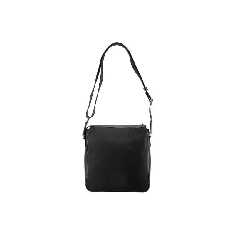 BALLY Leather Messenger Bag Shoulder Bag Men's Black-3
