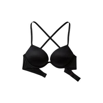 Victoria's Secret PINK 2805 Gathering Style WEAR EVERYWHERE PUSH UP BRA Collection PUSH UP BRA Women's Black
