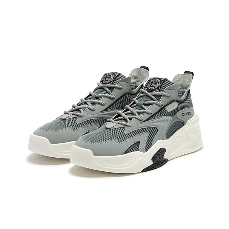 361° Karst Cushioning, Wear Resistant Low Top Casual Shoes Men's Gray Black-2