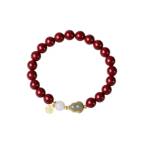 Jin Ruibang Cinnabar Bracelets Unisex