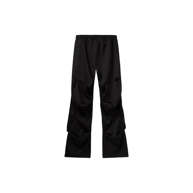 XINYINSU Casual Pants Unisex Black-1