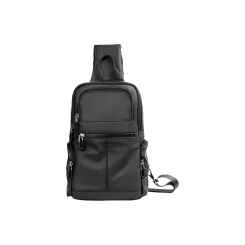 HACIN Oxford Shoulder Bag Crossbody Bag Regular Men's Black
