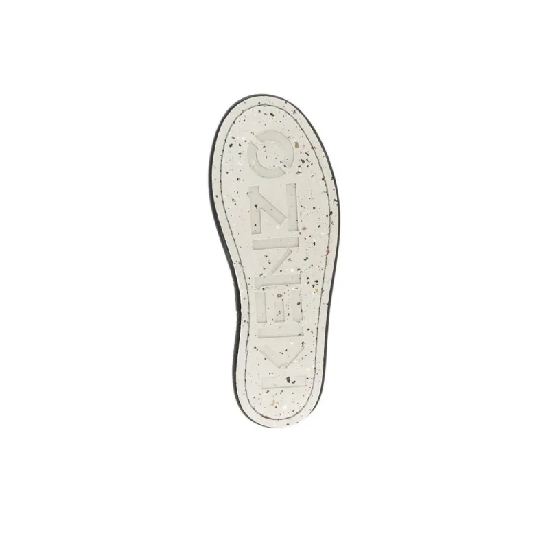 KENZO K Tiger Flat Shoes Women's Black White-4