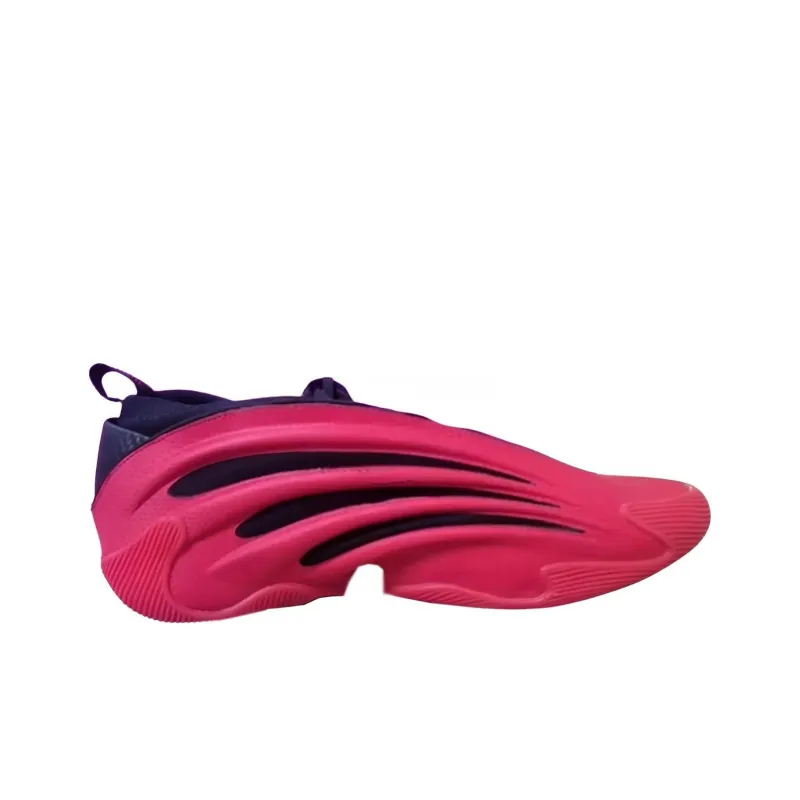 Adidas Harden Vol.9 Anti Slip Wear Resistant Low Top Basketball Shoes Men's Pink-1