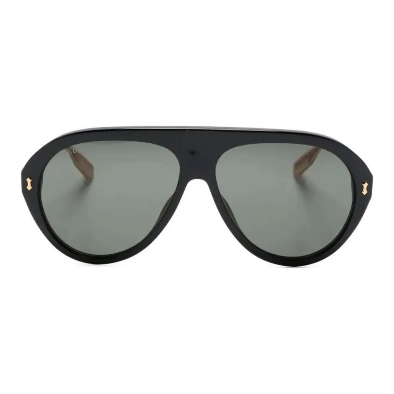 GUCCI Eyewear Aviator Frame Sunglasses-1