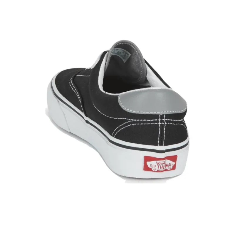Vans Ua Era Anti Slip Wear Resistant Low Top Skateboard Shoes Unisex Black-4