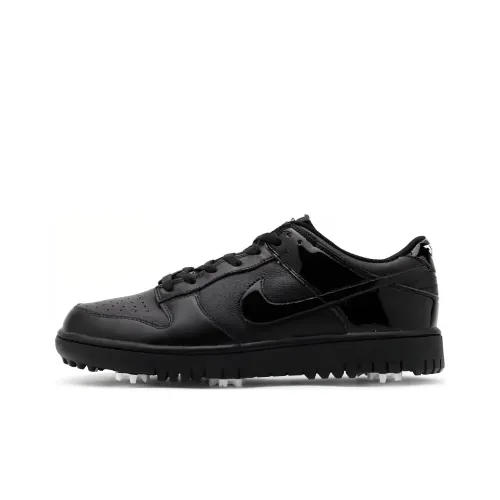 Nike Dunk Low Golf Black Patent