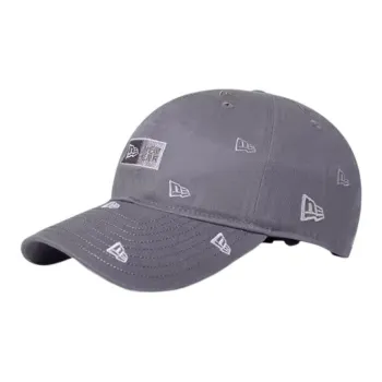 New Era Cotton Baseball Caps Unisex Gray