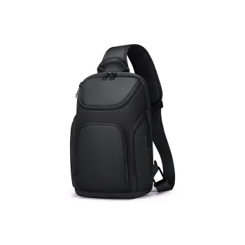 FENRUIEN Oxford Sling Bag Men's Black