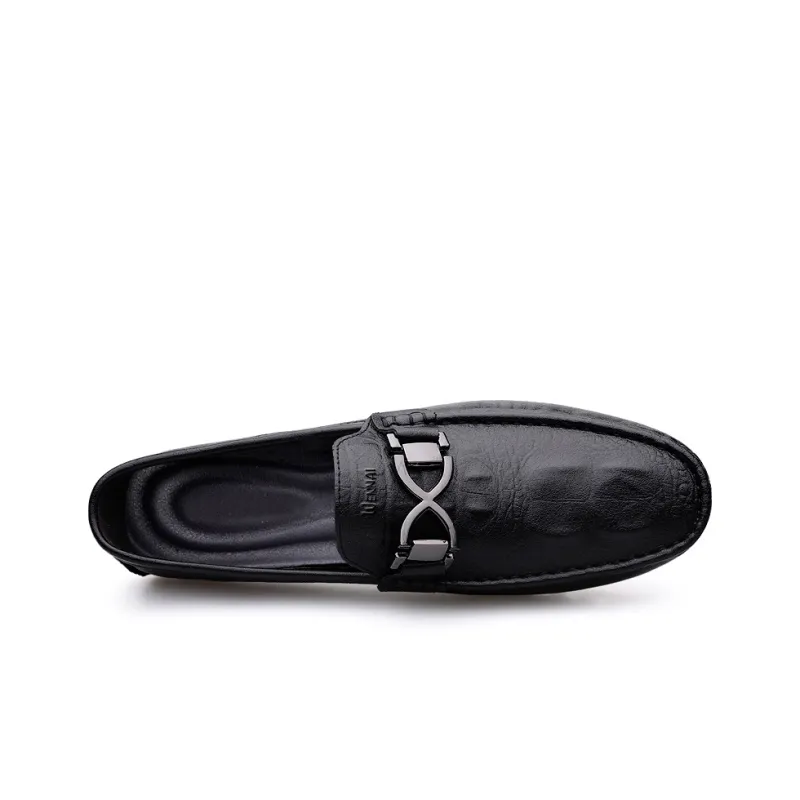 Wen Nai Beanie Shoes Men's Black-3