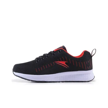 Kinglake Low Top Casual Shoes Men's Black Red