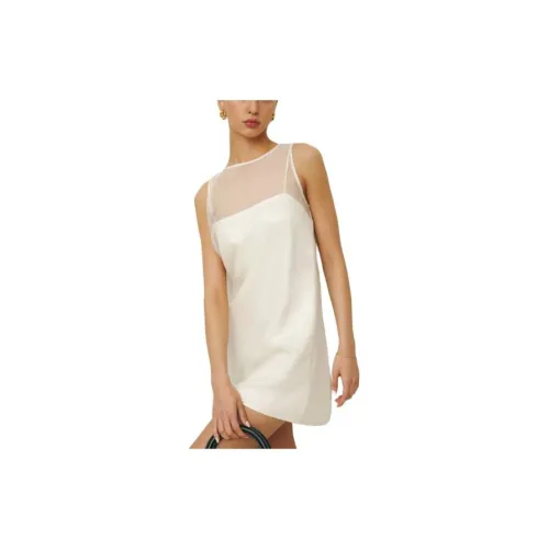 Reformation Sleeveless Dresses Women's White