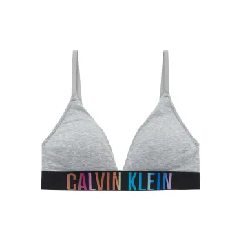 CALVIN KLEIN Bra Women's Gray Heather