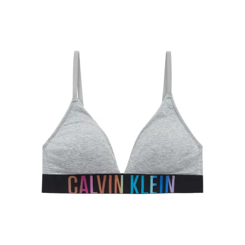 CALVIN KLEIN Bra Women's Gray Heather