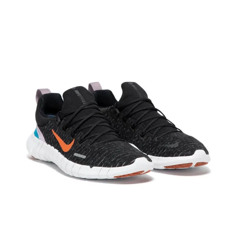 Nike Free Run 5.0 'Black Rush Orange' Women's-2