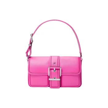 MICHAEL KORS Leather Handbag, Shoulder Bag Medium Size Women's Cherry