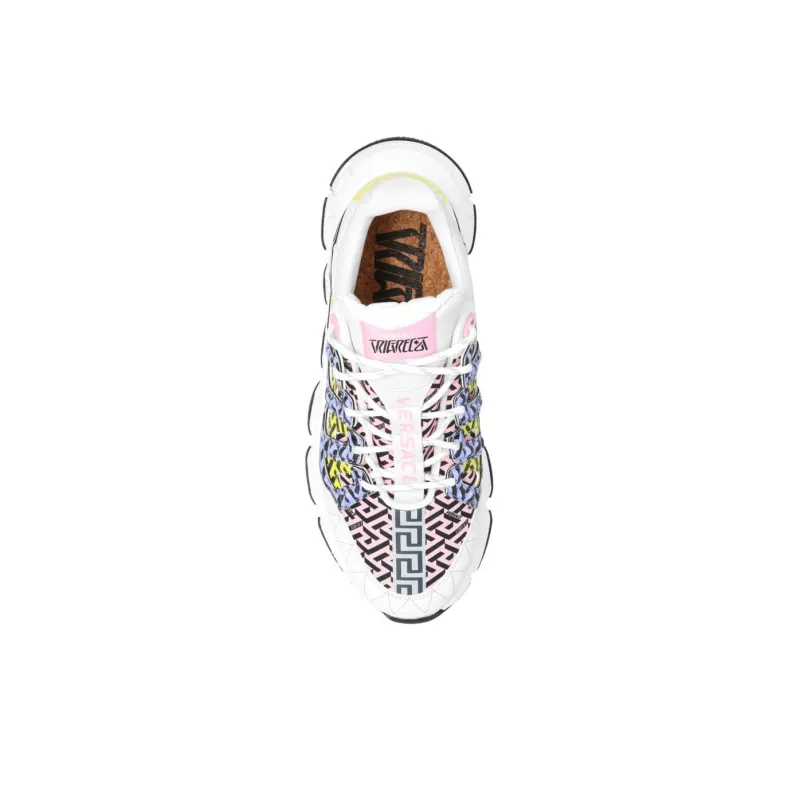 VERSACE Trigreca La Greca Signature White Multicolour-3
