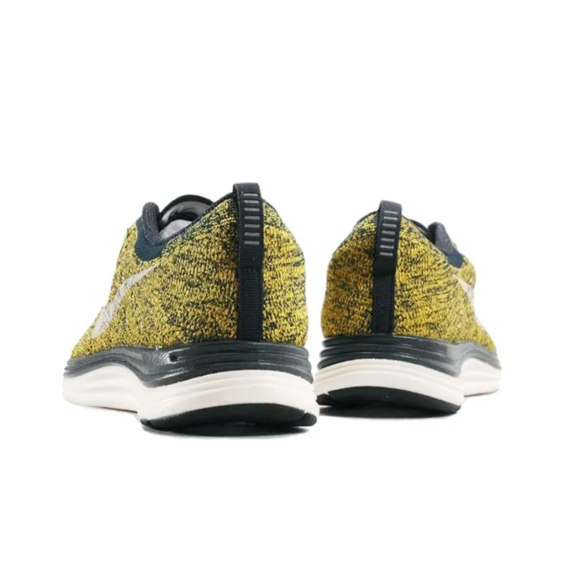 Nike Flyknit Lunar1+ Dark Obsidian Laser Orange Women's-3