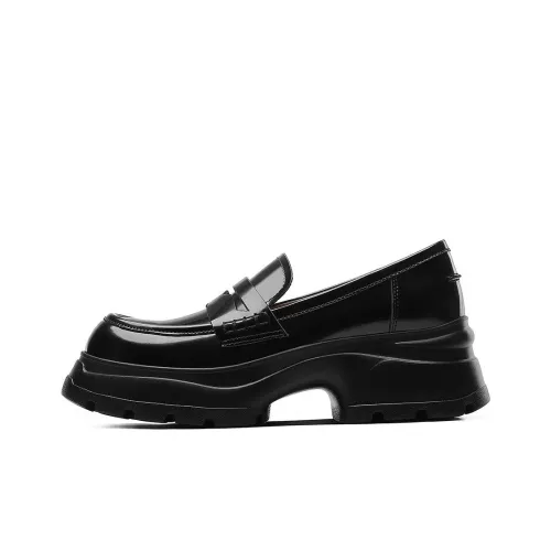 BOSSSUNWEN Loafers Women's Black