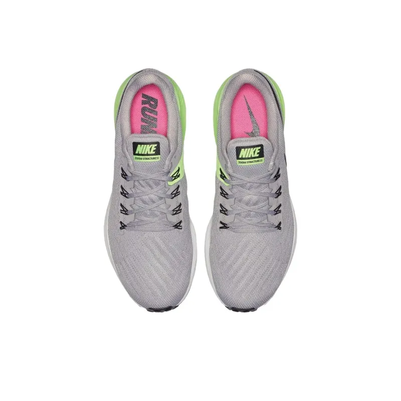 Nike Air Zoom Structure 22 Atmosphere Grey Lime-2