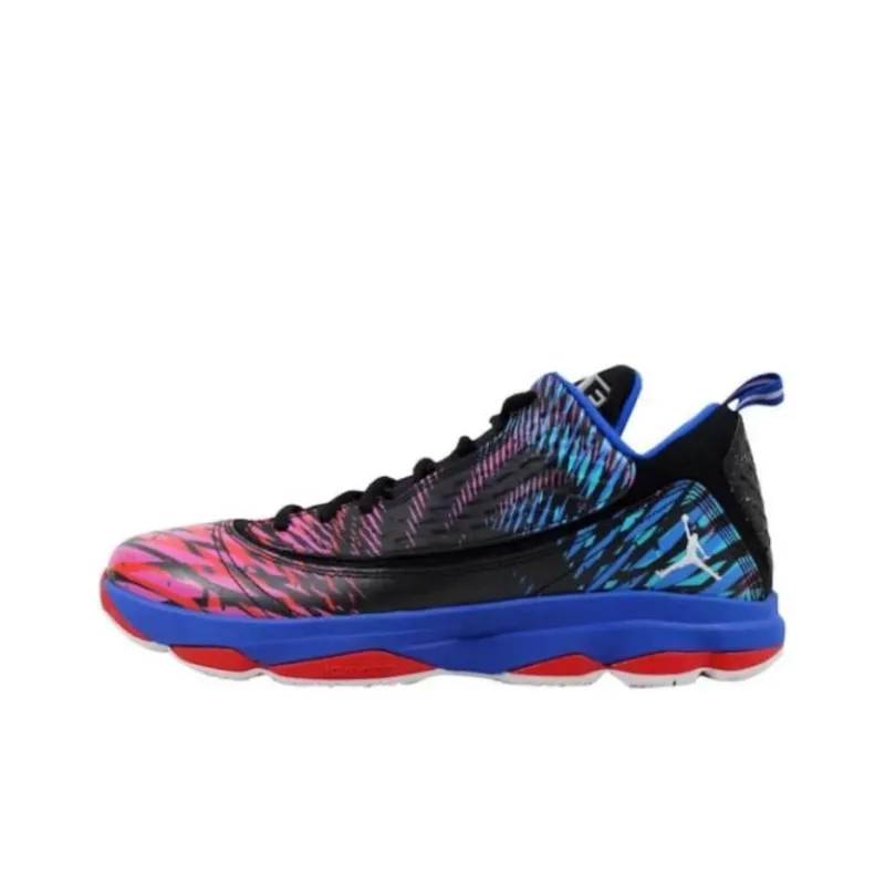 Jordan CP3.VI Ae Black White Game Royal Sport Red-0