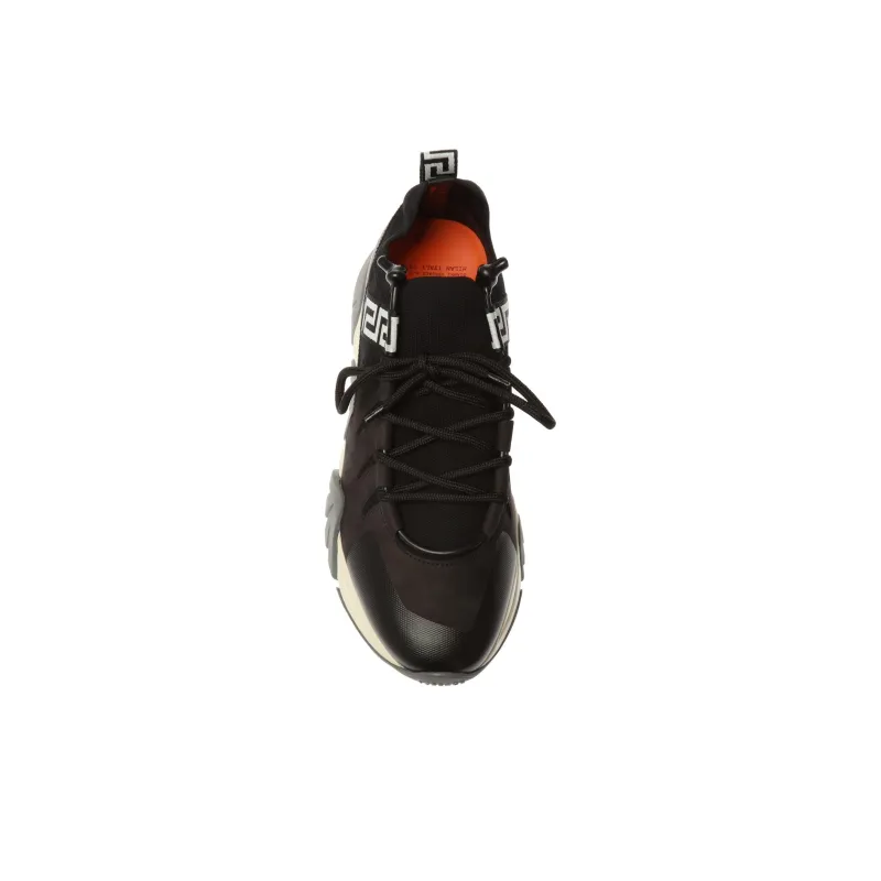 VERSACE Squalo Knit Black White Grey-2