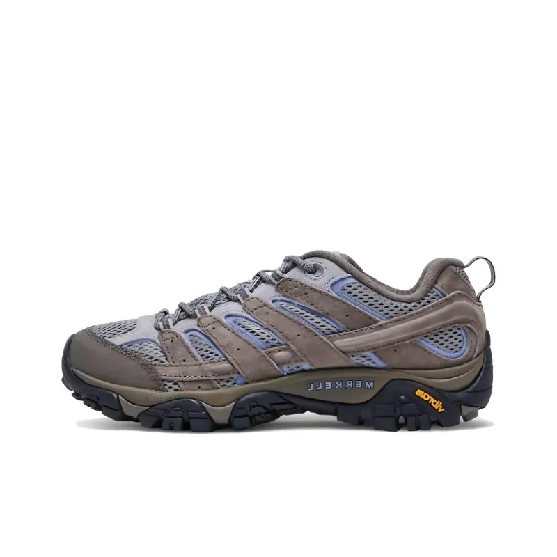 MERRELL Moab Shock Absorbers With Slip Resistant Features Low Top Outdoor Shoes Women's Gray-0