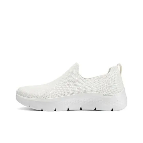 Skechers Go Walk Cushioning, Wear Resistant Low Top Casual Shoes Women's White