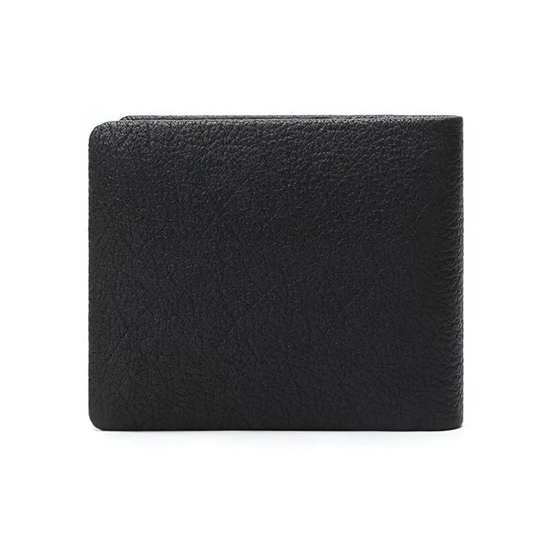 ELLE HOMME Cow Leather Wallet Regular Men's Black-1