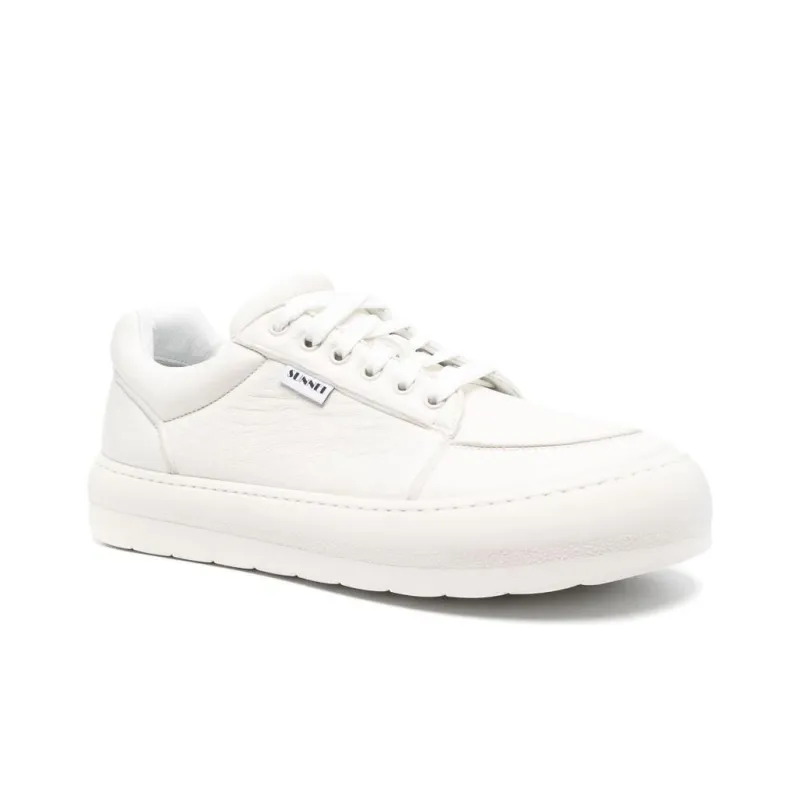 Sunnei Low Top Casual Shoes Unisex White-1