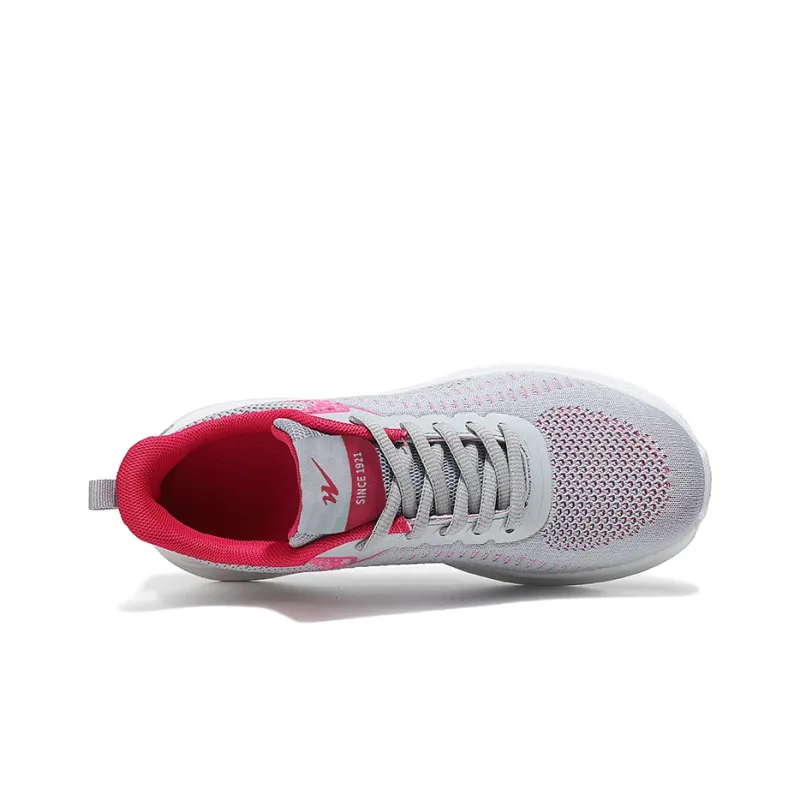Binary Shock Absorbing, Non Slip, Wear Resistant, Breathable And Lightweight Low Top Running Shoes Women's Gray-2