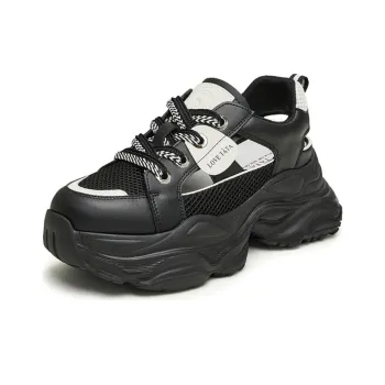 TATA Chunky Sneakers Women's Low Top Solid Color