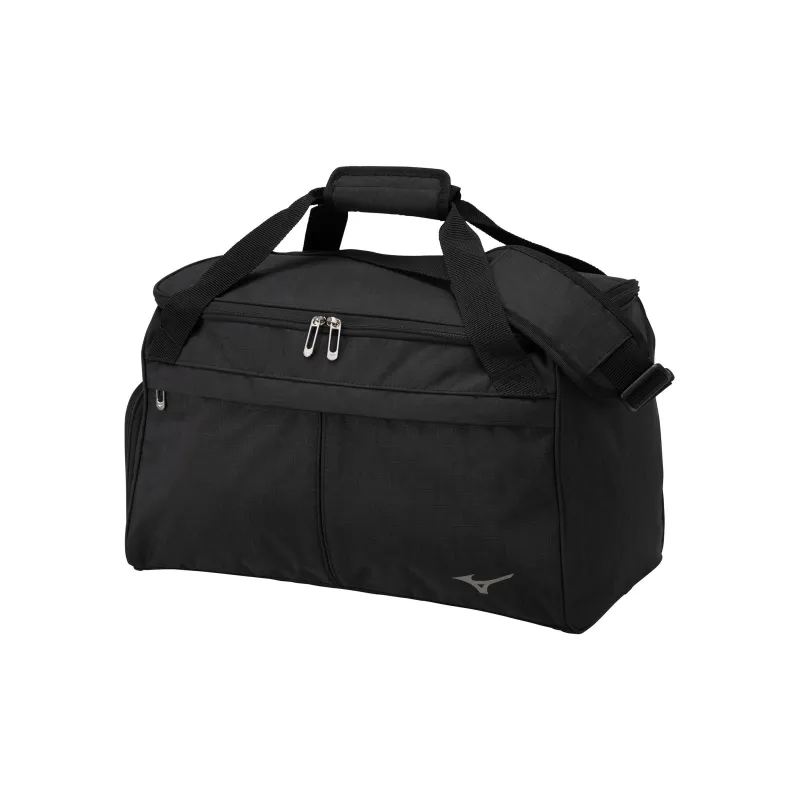 Mizuno Synthetic Fiber Boston Bag Shoulder Bag Crossbody Bag Handbag Unisex Black-0