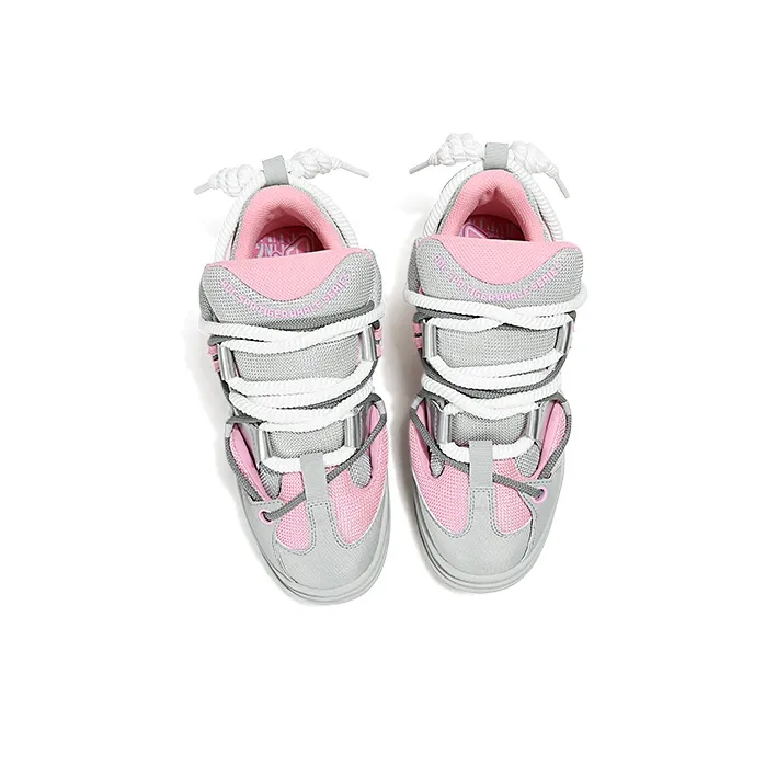 ADCDAVINCI ADCDAVINCI Whale Collection Height Increasing Anti Slip And Wear Resistant Low Top Skateboard Shoes Unisex-3