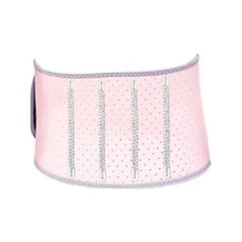 MOKOMAX Back Support Braces Breathable Thermal Protective Slip Resistant Pink Nylon Kids'
