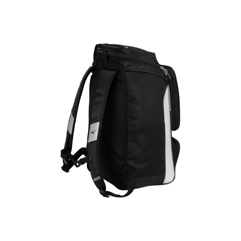 Mizuno Nylon Backpack Unisex Black-2