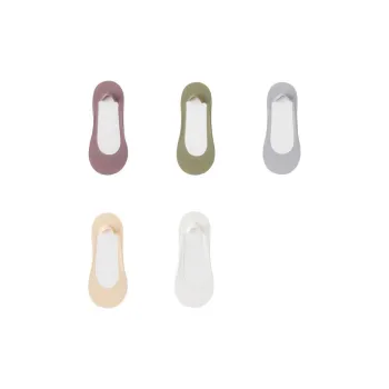 MIIOW No-Show Socks Women's 5 Pack