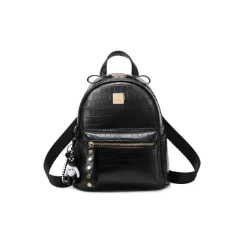 Weymond PU Backpack Regular Women's Cyan/Camel/White