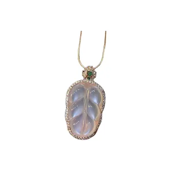 Xifeng Building Chalcedony Jade Pendants Women's