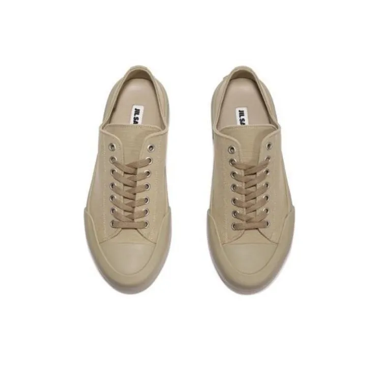 JIL SANDER Low Top Skateboard Shoes Women's Apricot-2