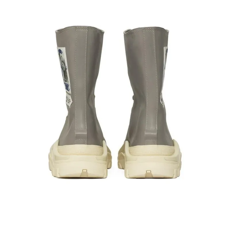 Adidas Raf Simons X Detroit Runner High 'Grey White'-3