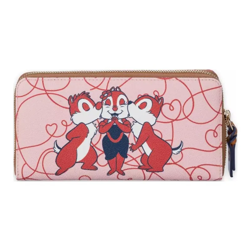 Disney Cotton Wallet Women's Pink-1