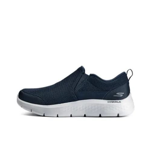 Skechers Go Walk Flex Casual Shoes Men Low-Top Navy/Gray