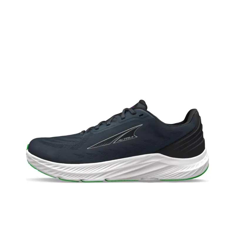 Altra Rivera 4 Cushioned Slip Resistant Abrasion Resistant Low Top Running Shoes Men's Black White-0