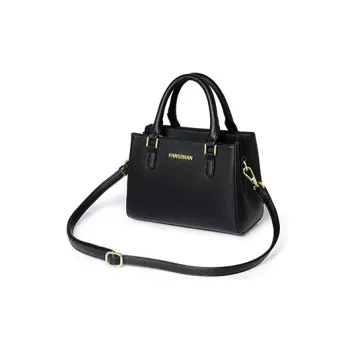 Versman PU Handbag Shoulder Bag Medium Size Women's Classic Black