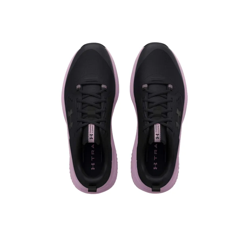 Under Armour Charged Commit 4 'Black Purple Ace' Women's-3