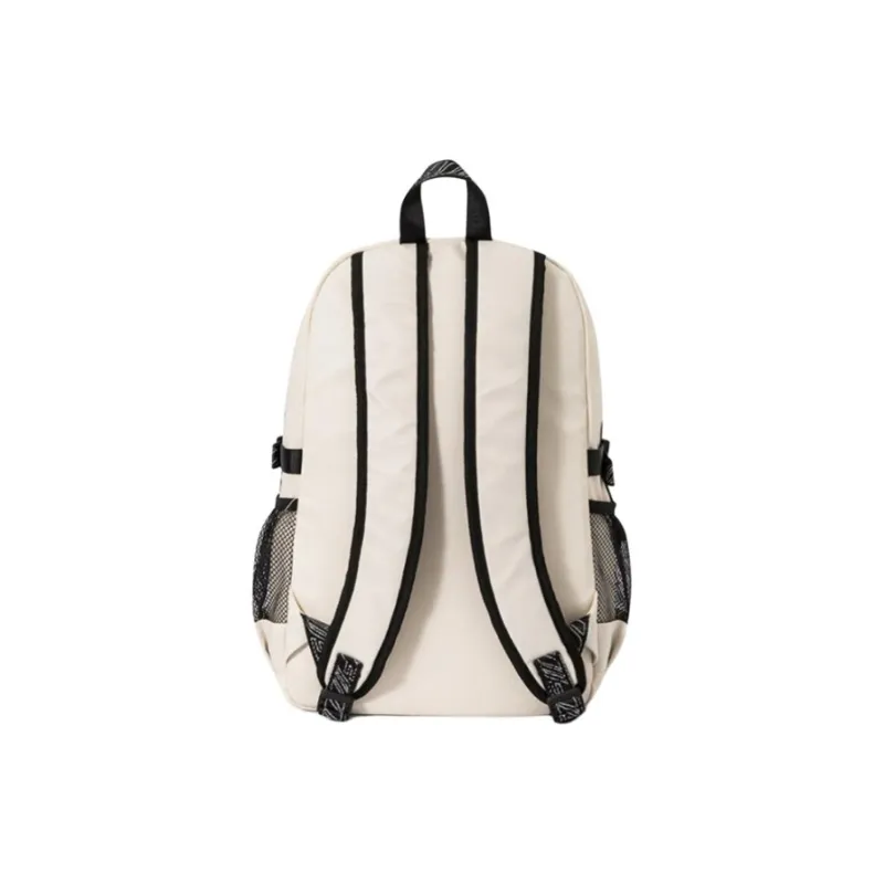 SEM/R Fabric Backpack Tubas Unisex Milk White/Black-2
