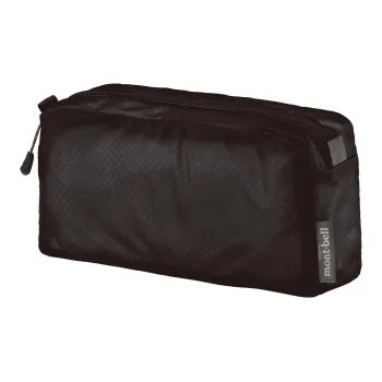 MONTBELL Nylon Makeup Bag Medium Size Unisex Black