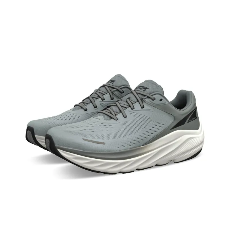 Altra Via Olympus 2 Cushioning, Slip Resistant, And Abrasion Resistant Low Top Running Shoes Men's Gray White-2