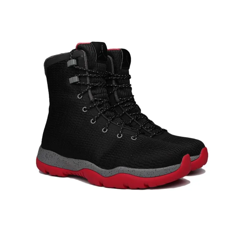 Jordan Future Boot Black Grey Red-2